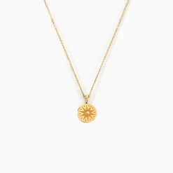 Collier Rozsa Or Jaune