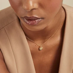 Collier Rozsa Or Jaune