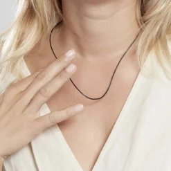 Collier Sanata Argent Blanc