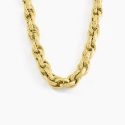 Collier Santa Cruz Acier Jaune