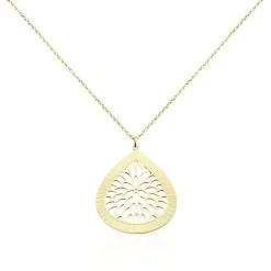 Collier Sautoir Acier Doré Iwona