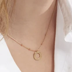 Collier Savas Plaqué Or Jaune