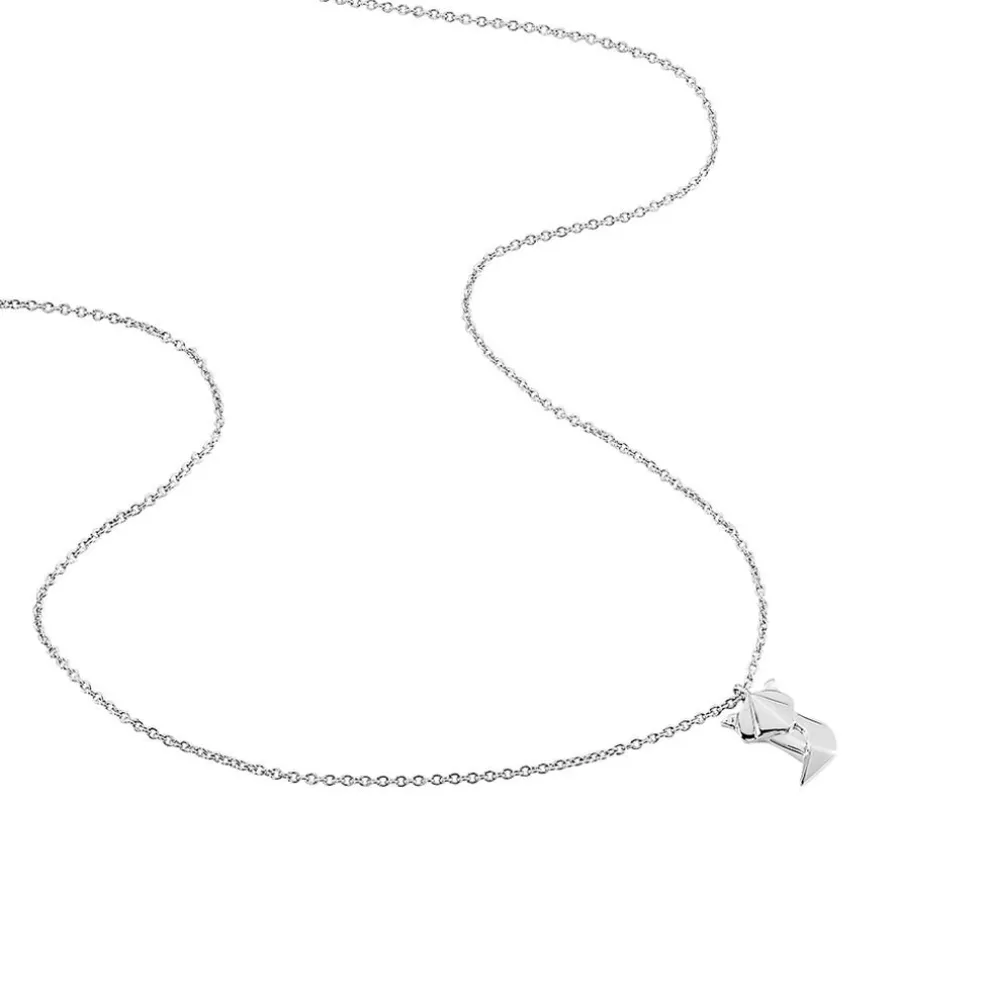 Collier Severiano Argent Blanc