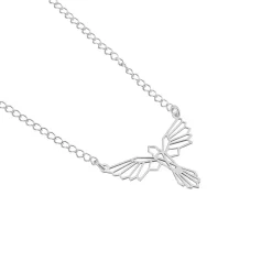 Collier Sevinc Argent Blanc