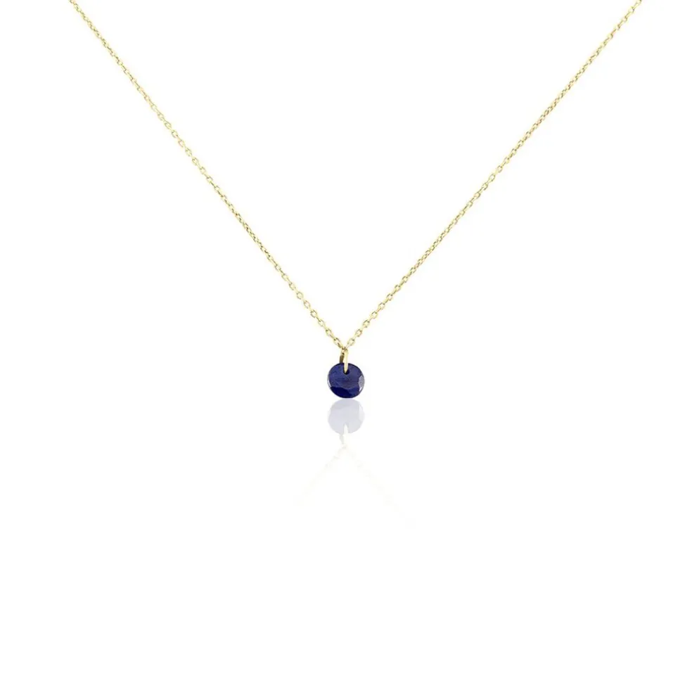 Collier Shakir Or Jaune Saphir