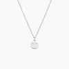 Collier Shereen Argent Blanc