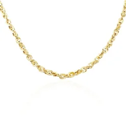 Collier Shiny Or Jaune
