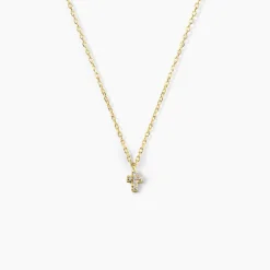 Collier Siem Argent Jaune Oxyde De Zirconium