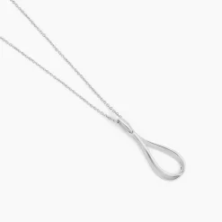 Collier Sila Argent Blanc