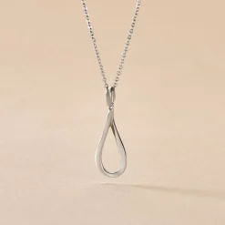 Collier Sila Argent Blanc