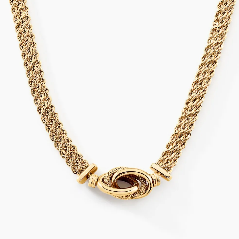 Collier Siorus Or Jaune