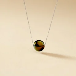 Collier Sissy Or Blanc Perle De Culture De Tahiti