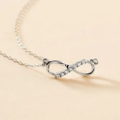 Collier Sohila Argent Blanc Oxyde De Zirconium