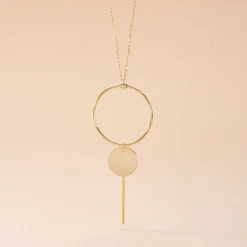 Collier Solaire Or Jaune