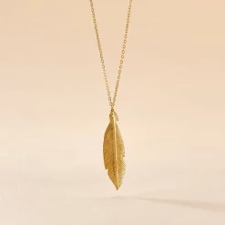 Collier Soline Or Jaune