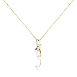 Collier Soukayna Or Bicolore Diamant