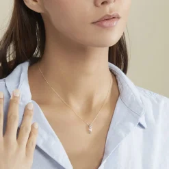 Collier Soukayna Or Bicolore Diamant