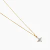 Collier Starlight Or Jaune Diamant