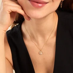 Collier Sunlight Or Jaune Nacre