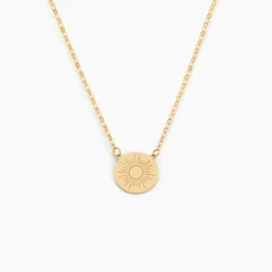 Collier Sunlight Or Jaune