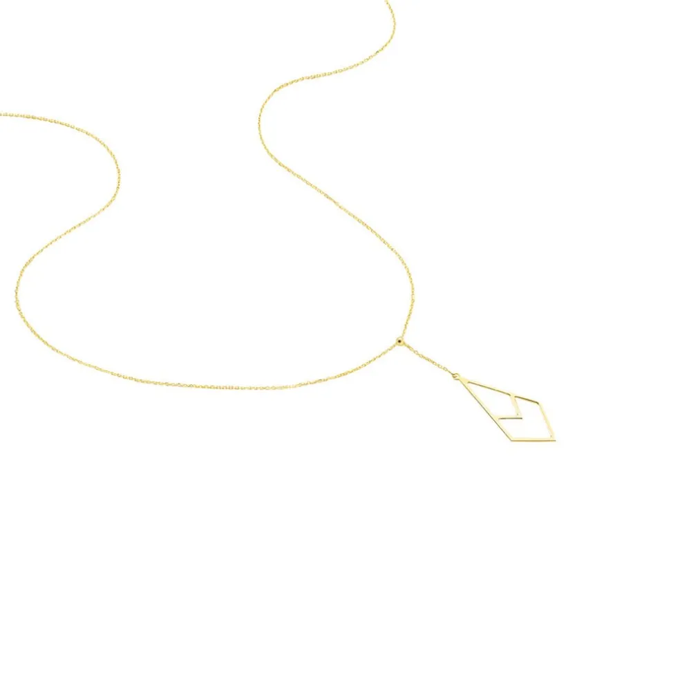 Collier Swanny Or Jaune