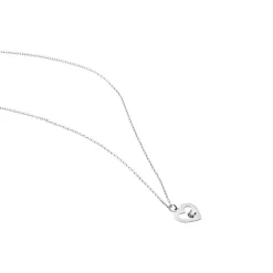 Collier Sweet Heart Or Blanc Diamant