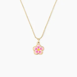Collier Syna Fleur Or Jaune