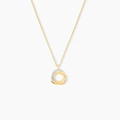 Collier Syrena Or Jaune Diamant