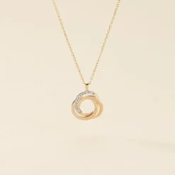Collier Syrena Or Jaune Diamant