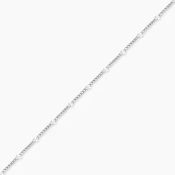 Collier Tessie Argent Blanc