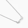 Collier Thecla Argent Blanc Oxyde De Zirconium