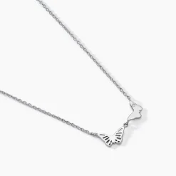 Collier Thecla Argent Blanc Oxyde De Zirconium