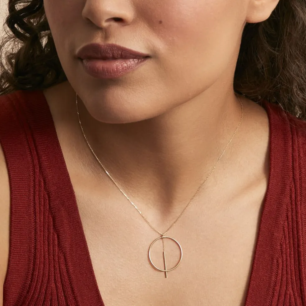 Collier Tila Or Jaune