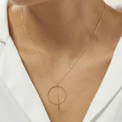 Collier Tila Or Jaune