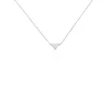 Collier Trilia Argent Blanc