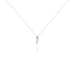 Collier Tylane Or Blanc Diamant