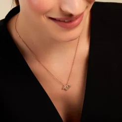 Collier Tylia Plaqué Or Doré