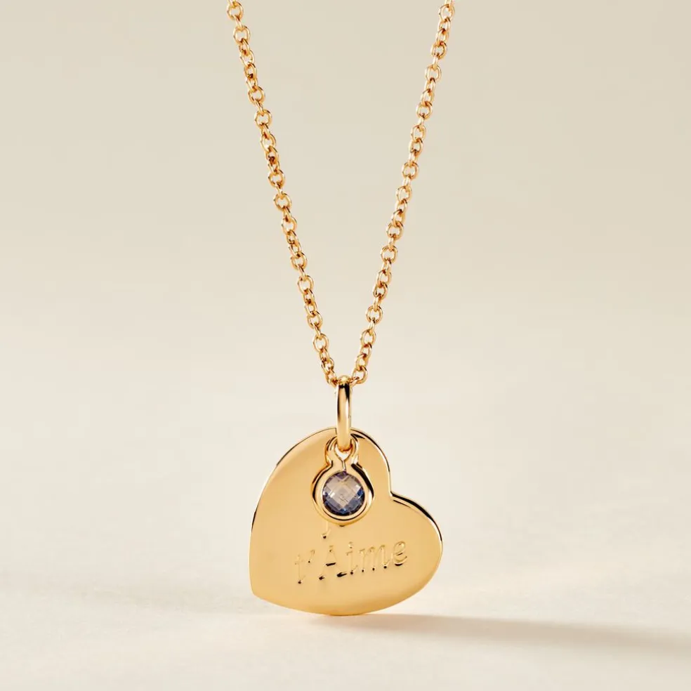 Collier Ulisses Plaqué Or Jaune Oxyde De Zirconium