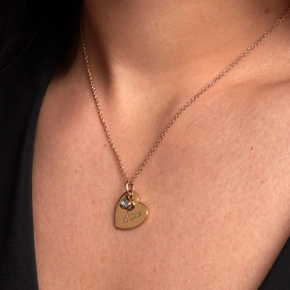 Collier Ulisses Plaqué Or Jaune Oxyde De Zirconium