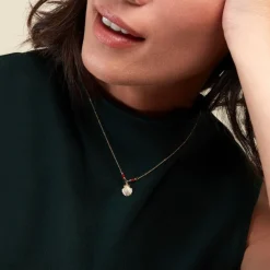 Collier Under The Sea Or Jaune Corail