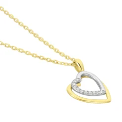 Collier Urlane Or Jaune Diamant