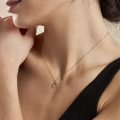 Collier Urlane Or Jaune Diamant