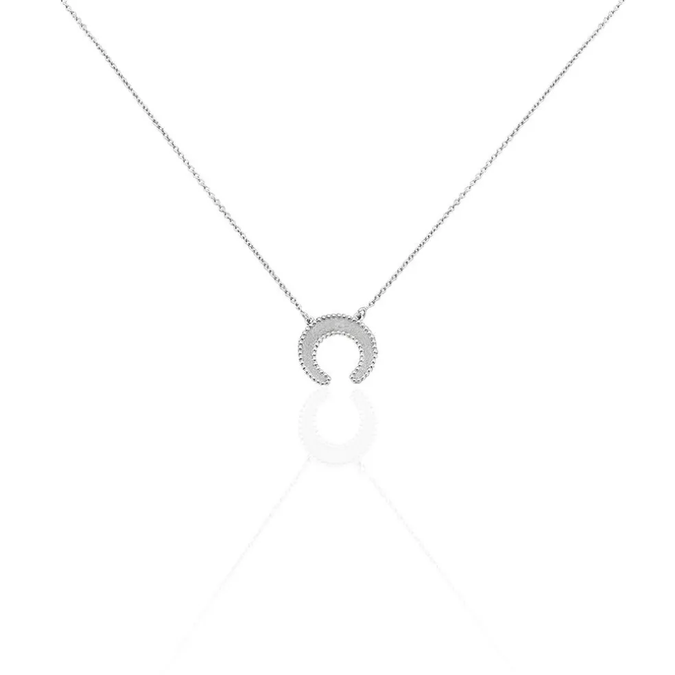 Collier Vaea Argent Blanc