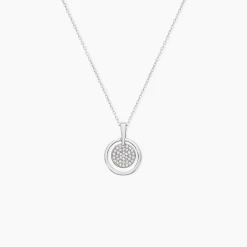 Collier Valerie Argent Blanc Oxyde De Zirconium