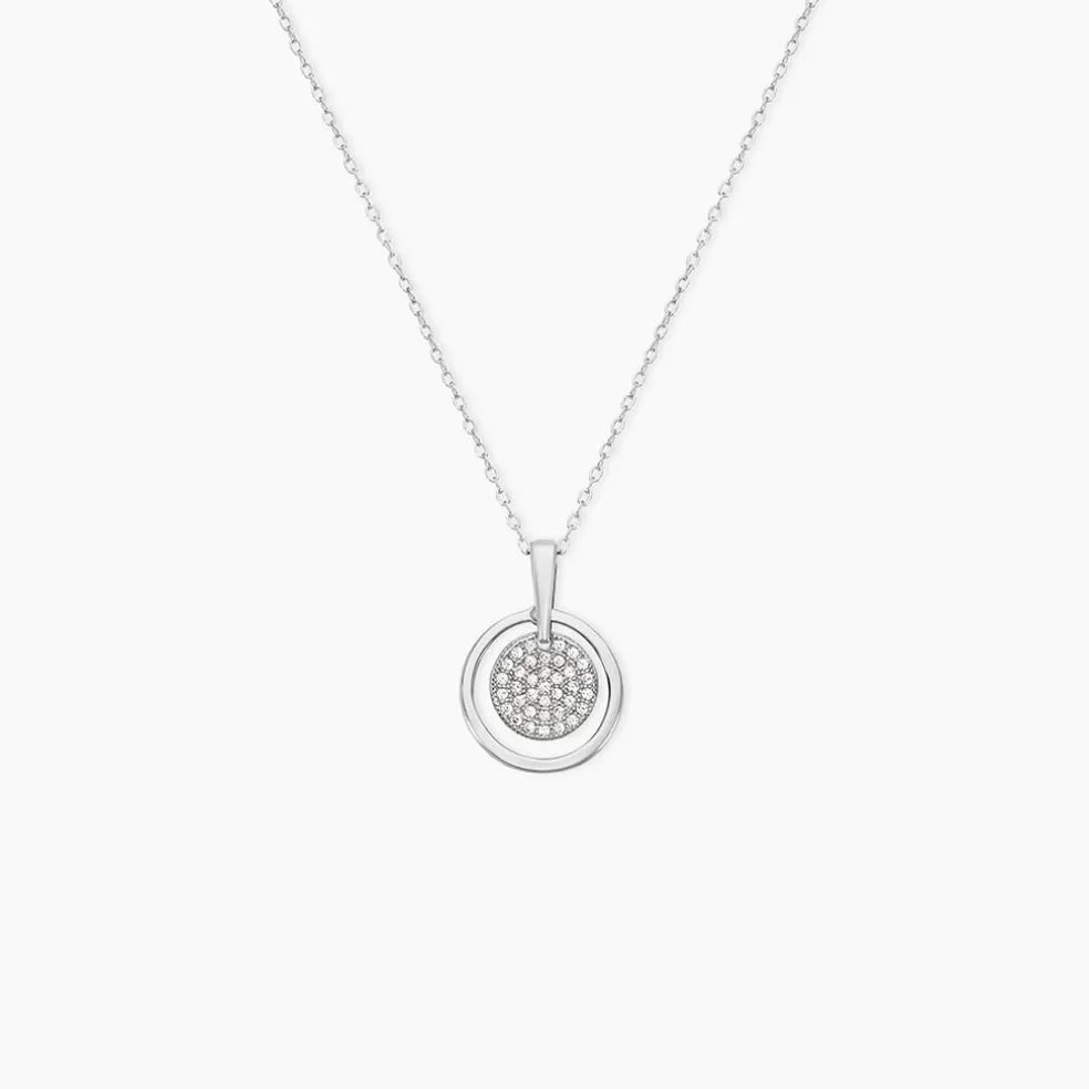 Collier Valerie Argent Blanc Oxyde De Zirconium