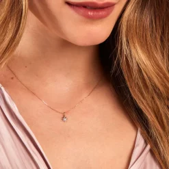 Collier Vangelis Or Jaune Diamant