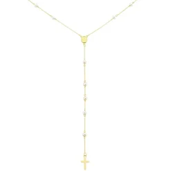 Collier Vesta Or Jaune Perle De Culture