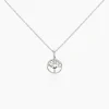 Collier Veva Argent Blanc Oxyde De Zirconium
