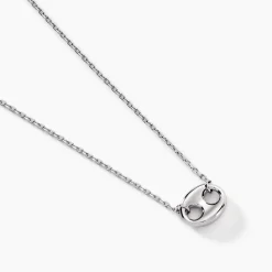 Collier Viana Argent Blanc