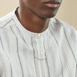 Collier Vivian Argent Blanc